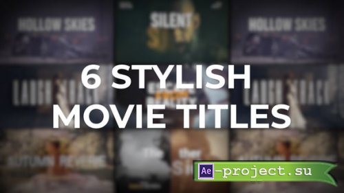 Videohive - Stylish Movie Titles - 59447434 - Project for After Effects
