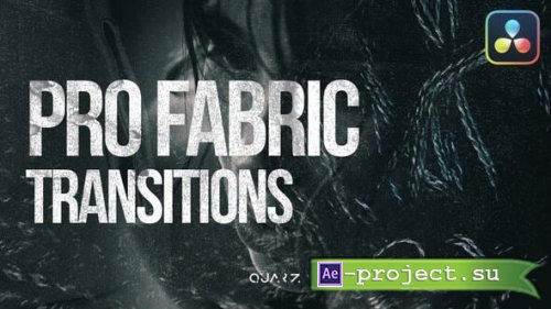Videohive - Fabric Transitions for Davinci Resolve - 59490308