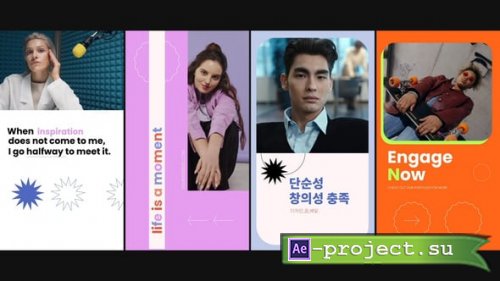 Videohive - Sweety Vertical Social Media Stories for After Effects - 59399949 - Project for After Effects