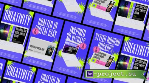 Videohive - Laptop Clay Mockup - 59529677 - Project for After Effects