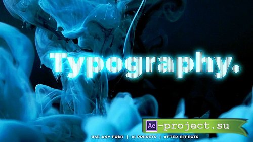 MA CRT Typography Effects 2167907 - After Effects Presets