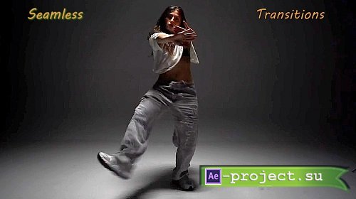 MA Abstract Grunge Glitch Seamless Transitions 3782618 - Project for After Effects