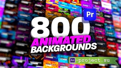 Animated Backgrounds Pack For Premiere Pro