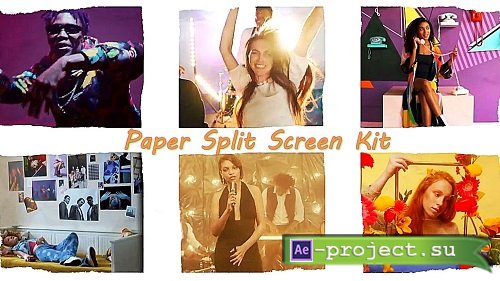 MA Paper Split Screen Kit 3807295 - Project for After Effects