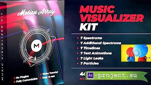 MA Music Visualizer Kit 1118769 - Project for After Effects