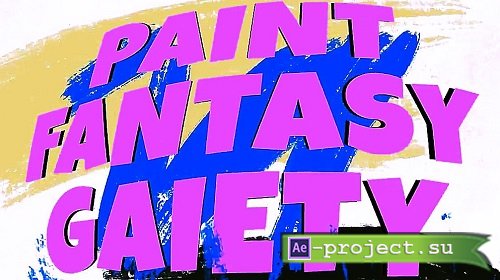 MA Paint Brushes Intro Logo 3786169 - Project for After Effects