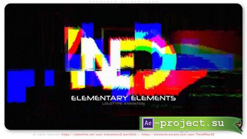 Videohive - Elementary Elements - Draft Logo Animation - 59564104 - Project for After Effects