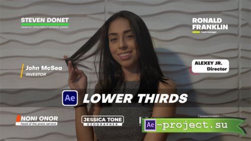 Videohive - Lower Thirds Text - 59517646 - Project for After Effects