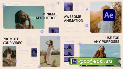 Videohive - Minimalistic Pastel - 59558117 - Project for After Effects