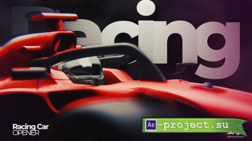 Videohive - Racing Car Opener - 59530537 - Project for After Effects