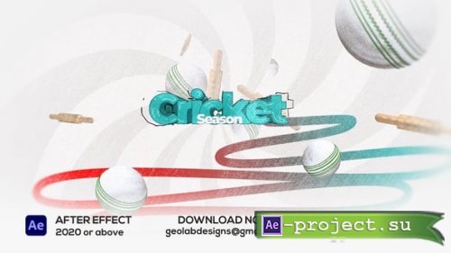 Videohive - Cricket Season Title - 59529811 - Project for After Effects