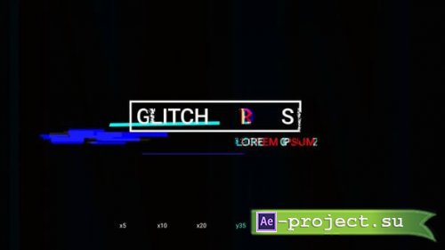 Videohive - Cyber Glitch Titles | AE - 59388612 - Project for After Effects