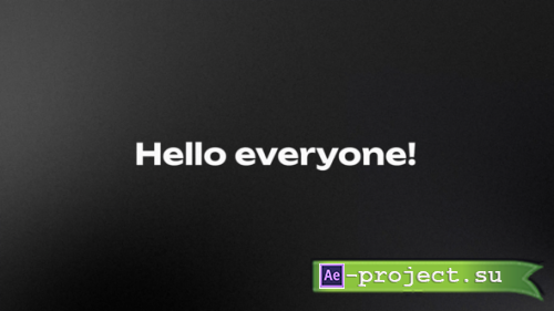 Videohive - Intro Text Animation - 59558449 - Project for After Effects