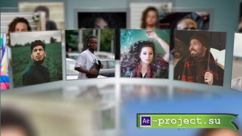 Videohive - Carousel Photo Logo Reveal - 59572610 - Project for After Effects