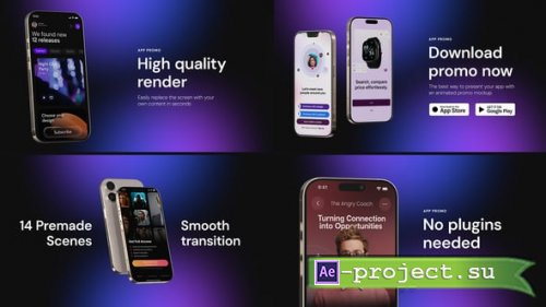 Videohive - App Promo Mockup - 59573187 - Project for After Effects