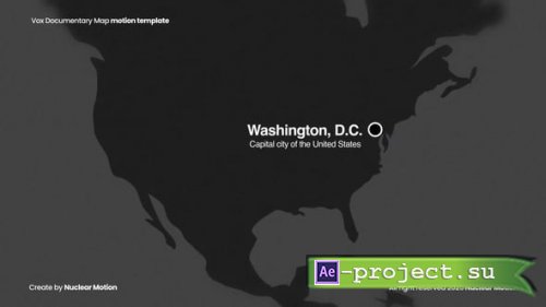 Videohive - Vox Map Documentary - 59578546 - Project for After Effects