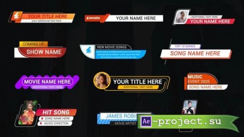 Videohive - Modern Tv Titles Kit - 59571393 - Project for After Effects