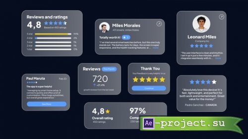 Videohive - Ratings & Reviews - 59552023 - Project for After Effects