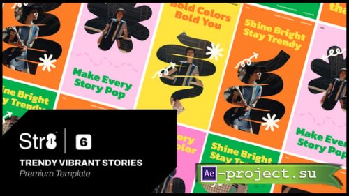 Videohive - Trendy Vibrant Stories - 59569468 - Project for After Effects
