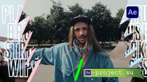 Videohive - Colorful Doodles Transitions - 59597501 - Project for After Effects