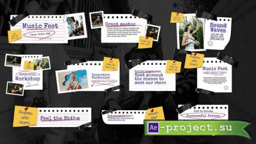 Videohive - Binding Paper Lower Thirds - 59597600 - Project for After Effects