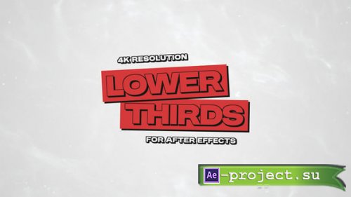 Videohive - Lower Thirds - 59586642 - Project for After Effects