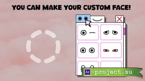 Videohive - Cartoon Animated Face Pack 05 - 59447398 - Project for After Effects