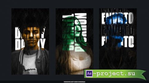 Videohive - Poster Type Stories - 59427413 - Project for After Effects