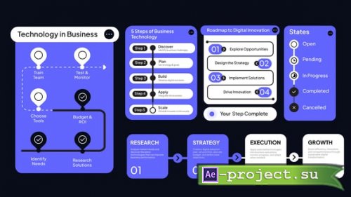 Videohive - UI Progress Infographic - 59611240 - Project for After Effects