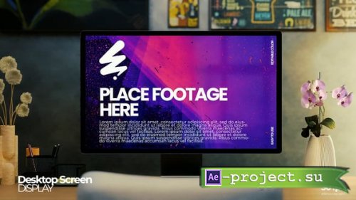 Videohive - Desktop Screen Display - 59596593 - Project for After Effects