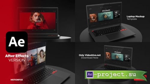 Videohive - Website Presentation | Laptop Mockup - 59619889 - Project for After Effects