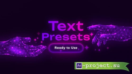 Videohive - Text Presets - Modern Pack - 59612842 - Project for After Effects