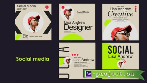 Videohive - Social Media - 59619300 - Project for After Effects