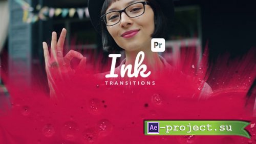 Videohive - Ink Transitions for Premiere Pro - 59465788