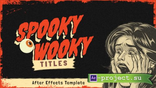Videohive - Spooky Wooky Titles - 59629681 - Project for After Effects