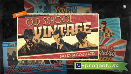 Videohive - Retro Vintage Opener - 59626846 - Project for After Effects