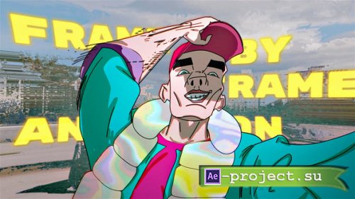Videohive - Intro with the character - 59407139 - Project for After Effects