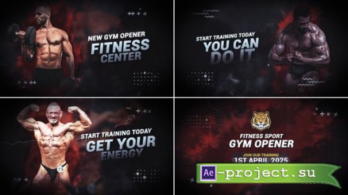 Videohive - Fitness Sport Gym Promo // Fitness Sports Opener - 59504971 - Project for After Effects