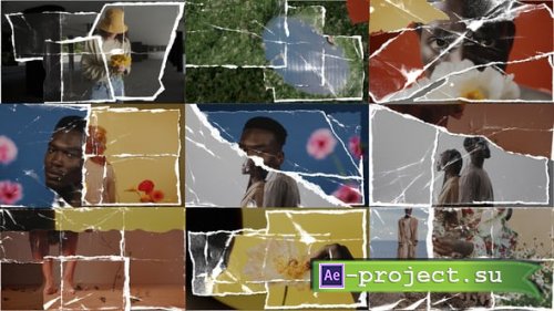 Videohive - Wrapped Paper Transition - 59605858 - Project for After Effects