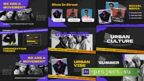 Videohive - Urban Typography - 59632405 - Project for After Effects