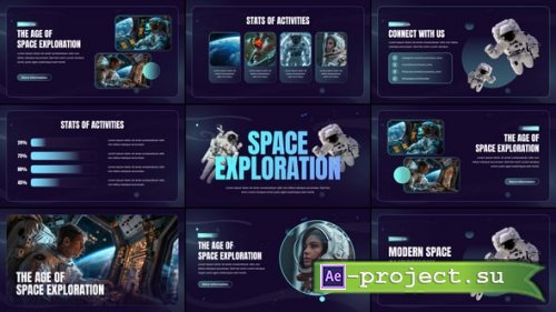 Videohive - Space Typography - 59632454 - Project for After Effects