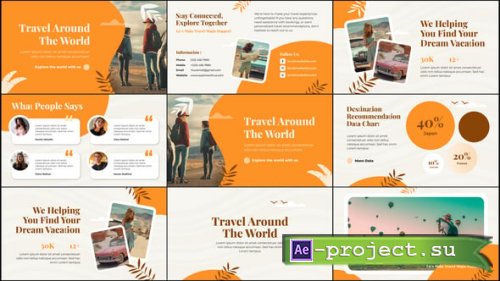 Videohive - Travel Typography - 59632427 - Project for After Effects
