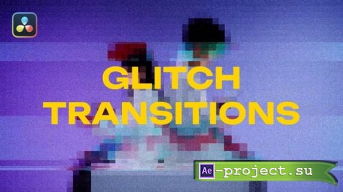Videohive - Glitch Transition - 59619565 - DaVinci Resolve Templates