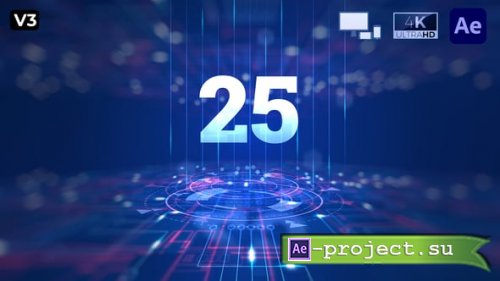 Videohive - Digital Countdown V3 - 59673176 - Project for After Effects