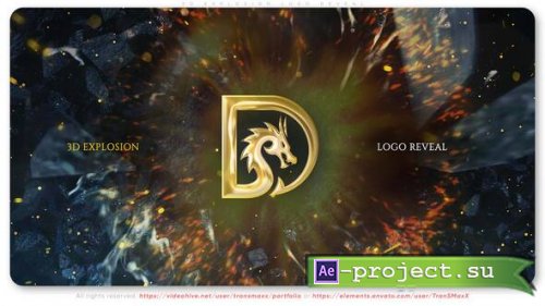 Videohive - 3D Explosion Logo Reveal - 59449336 - Project for After Effects