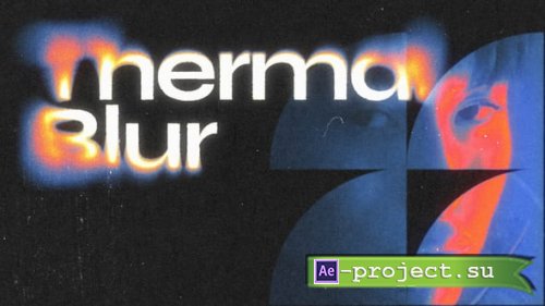 Videohive - Thermal Blur Typography - 59684875 - Project for After Effects
