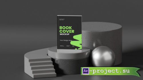 Videohive - Book Cover Mockup - 59688206 - Project for After Effects