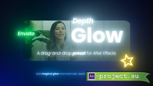 Videohive - Depth Glow - 59695455 - Project for After Effects