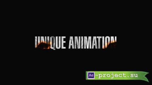 Videohive - Burning Titles - 59675197 - Project for After Effects