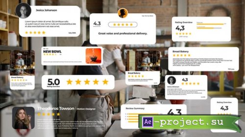 Videohive - Rating & Reviews 5.0 - 59674073 - Project for After Effects